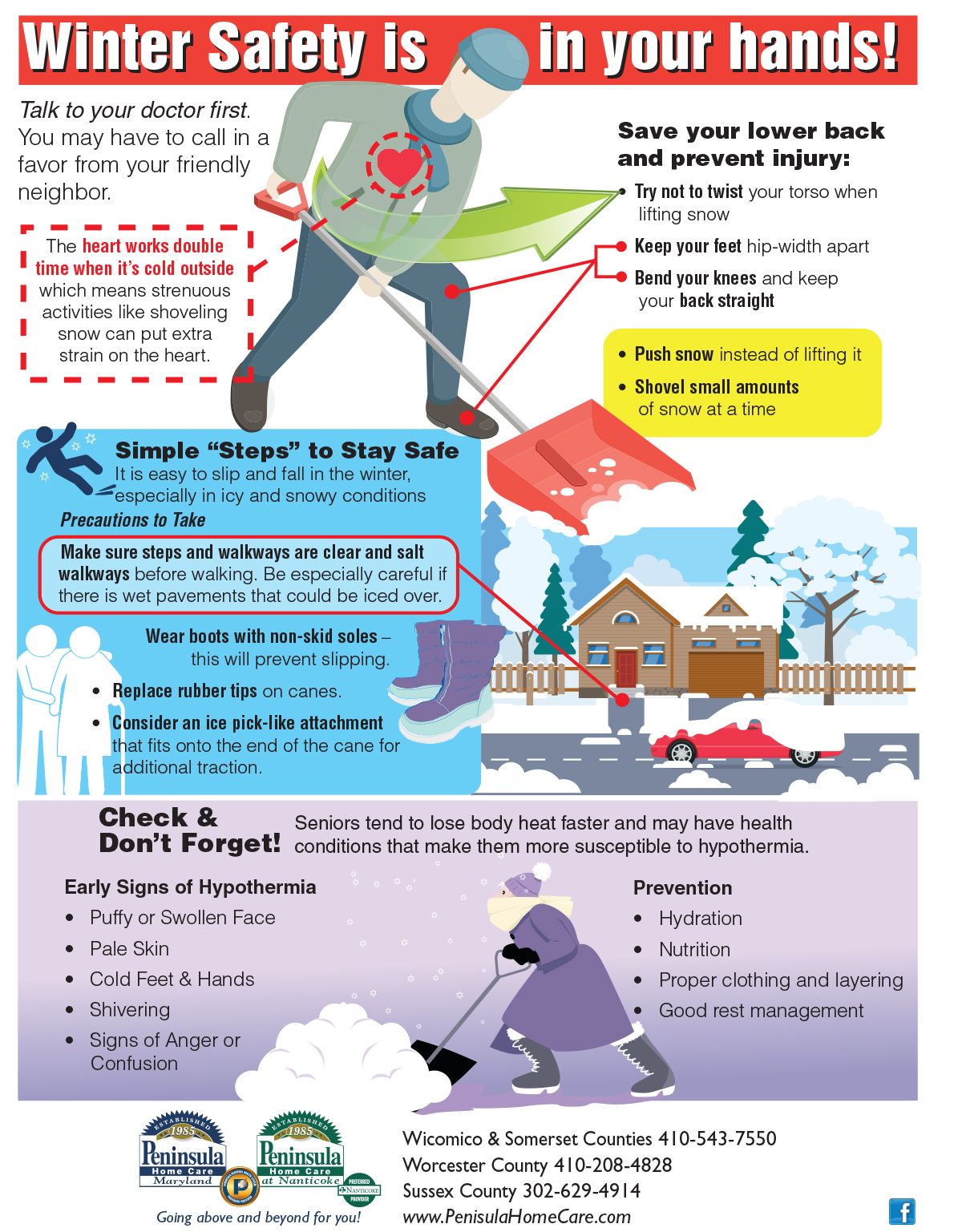 Winter Safety is in your hands!
